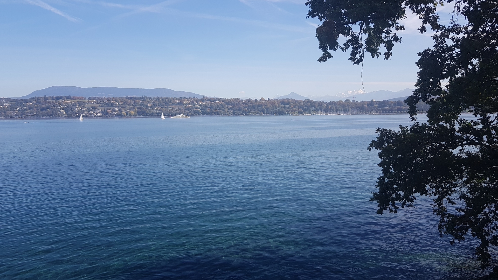 Léman, Genève, octobre 2018